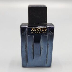Vintage Miniature Givenchy Xeryus Fragrance EMPTY Bottle 1.75" Tall Collectible
